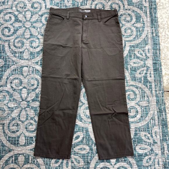 Carhartt Men's Relaxed Tapered Rigby Canvas Jogger Pants - Size 38 - Picture 2 of 9